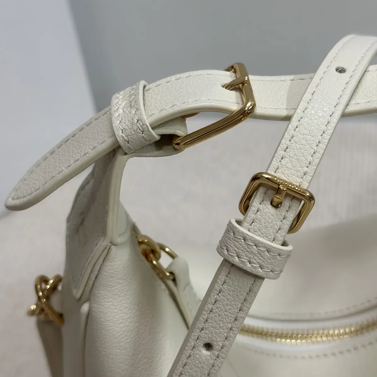 Celine Style Leather Hobo Bag Lookbook Reference image 6