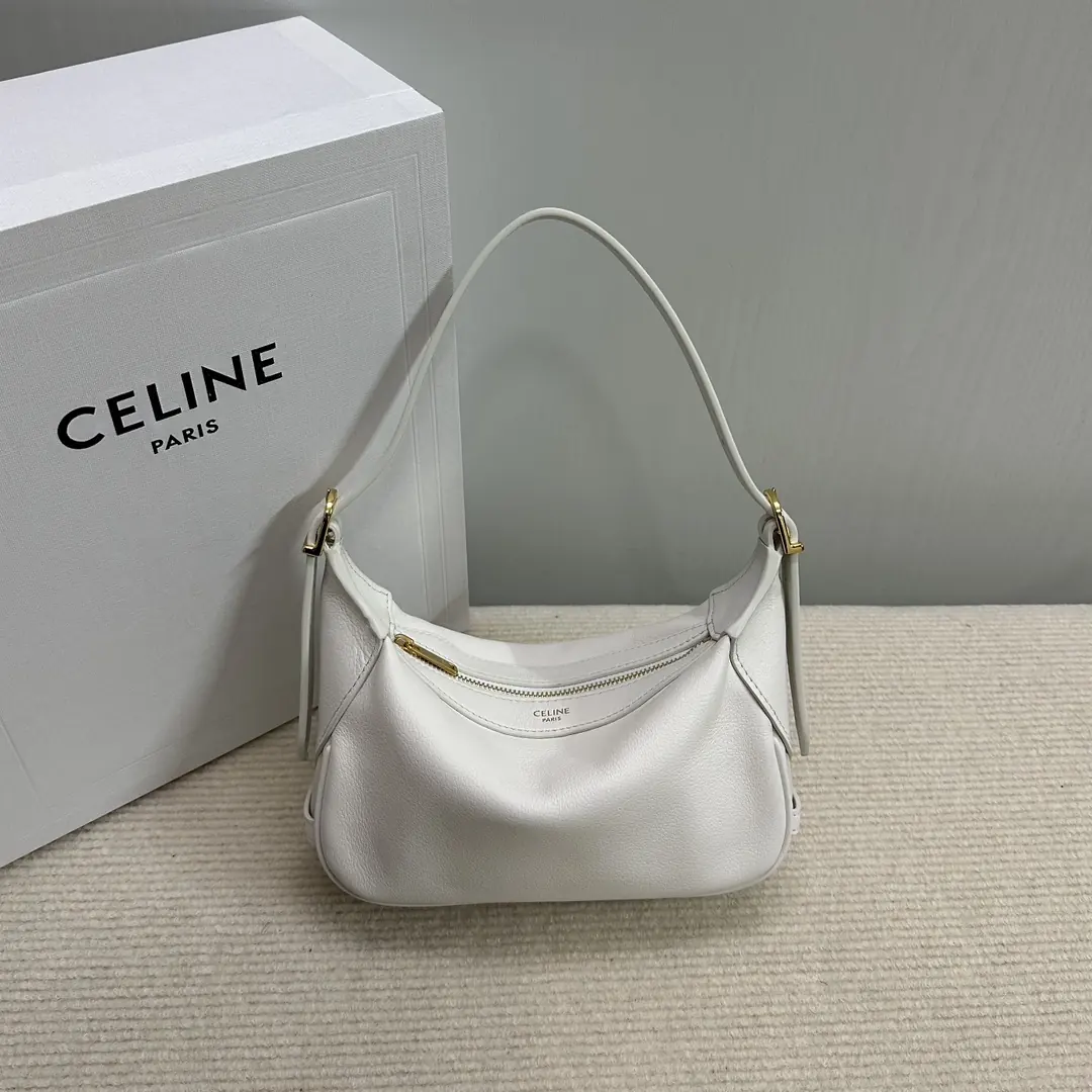 Celine Style Leather Shoulder Bag Lookbook Reference image 1