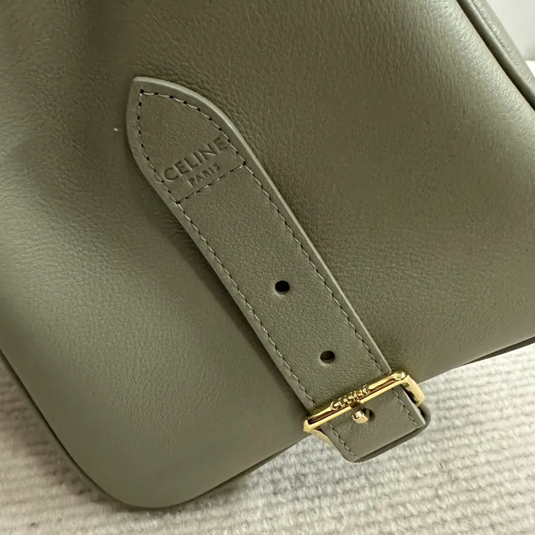 Celine Style Leather Shoulder Bag Lookbook Reference image 6