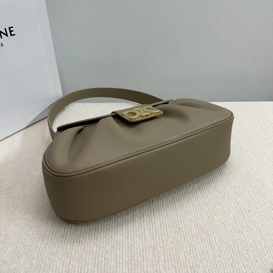 Celine Style Leather Top Handle Bag Lookbook Reference image 4