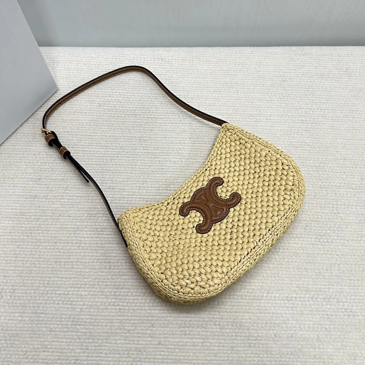 Celine Style White Leather Wallet Lookbook Reference image 5