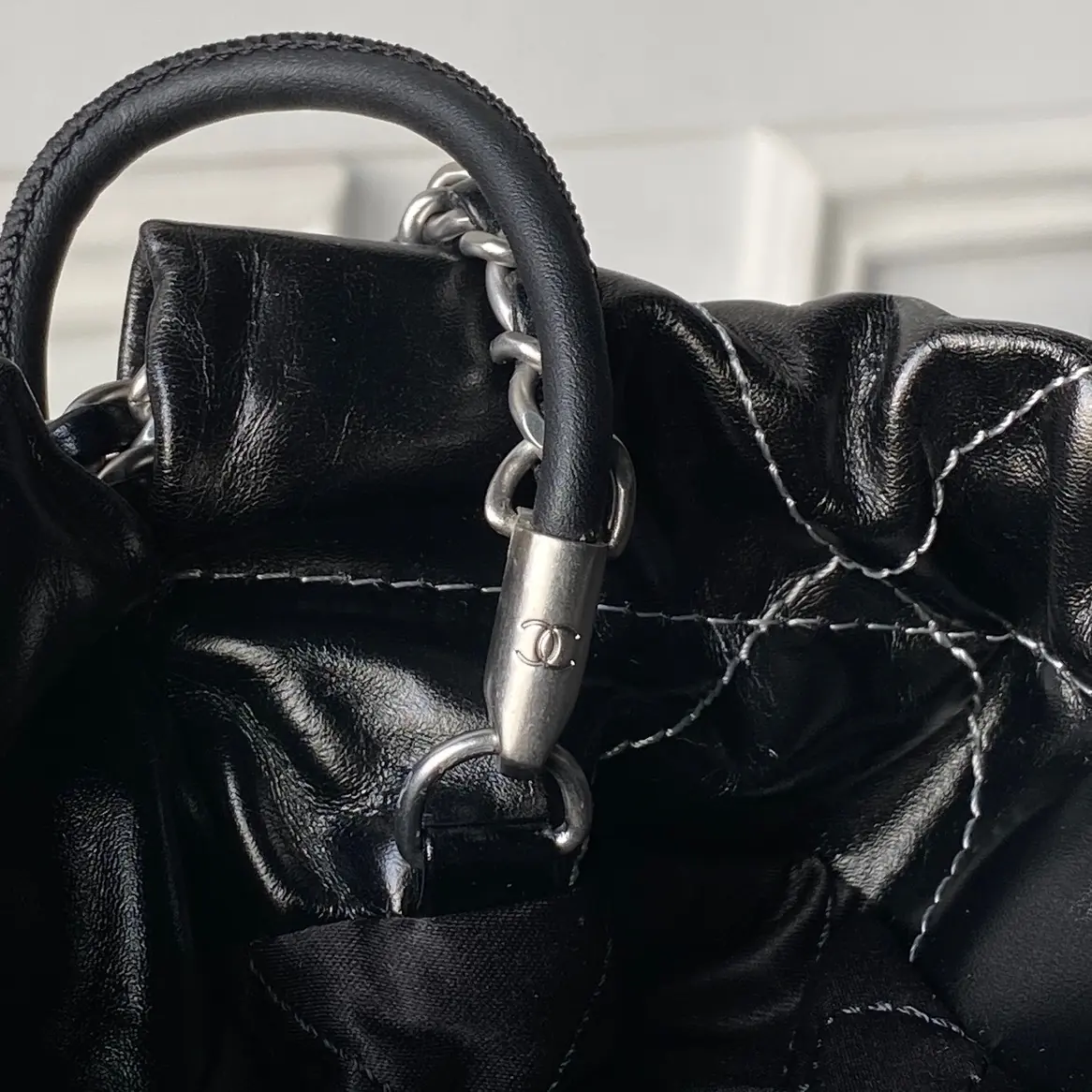 Chanel Style Black Bag Bags Bag detail image 9 from source 764366