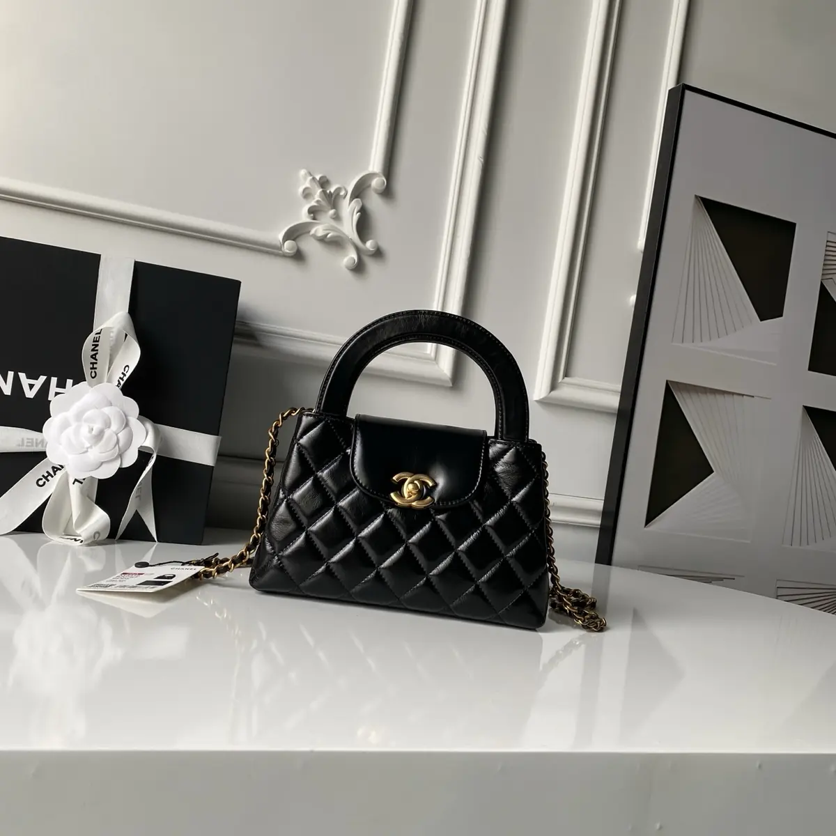 Chanel Style Black Bag Lookbook Reference image 1