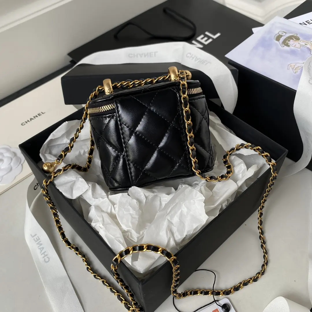 Chanel Style Black Crossbody Bag Bags Crossbody Bag detail image 2 from source 764371