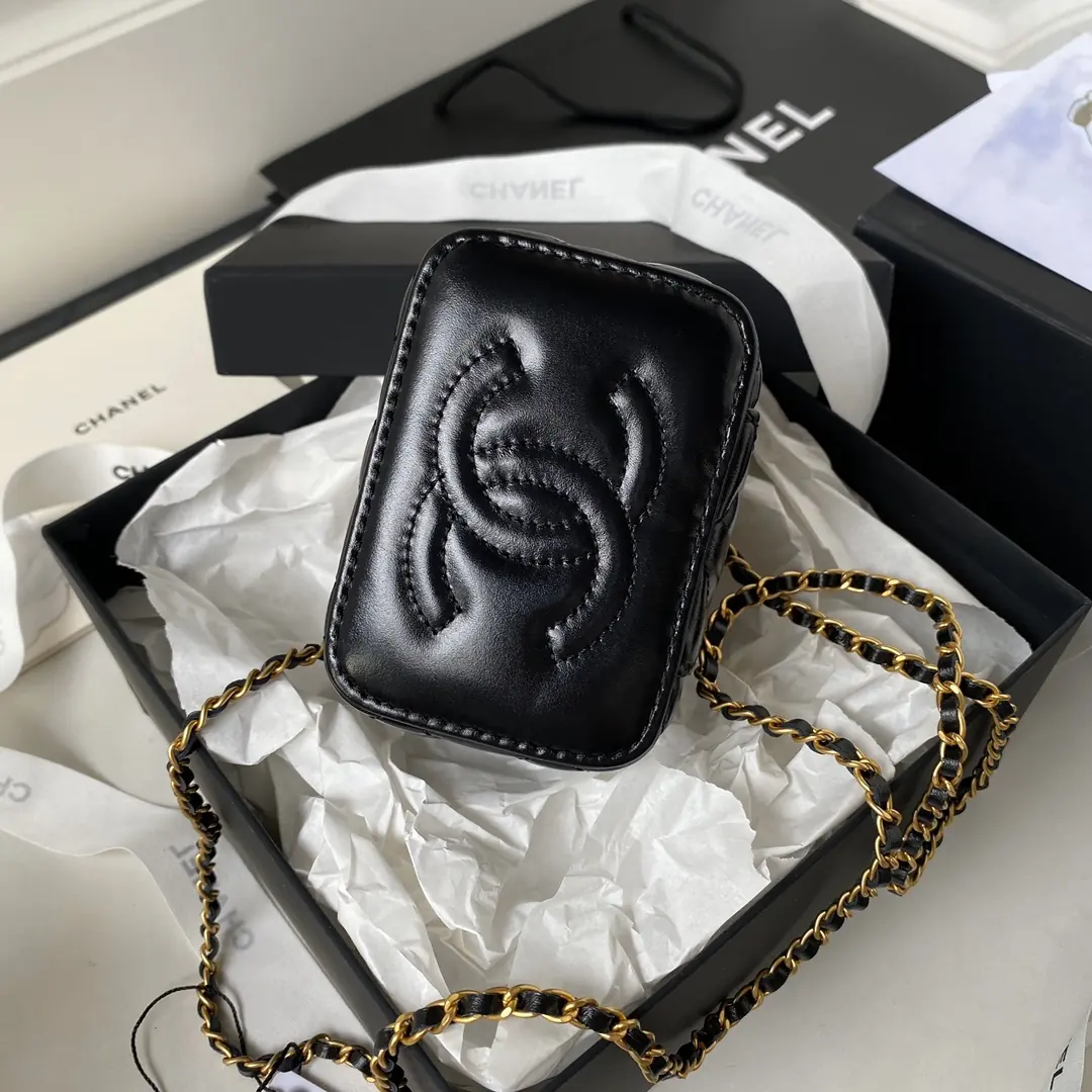 Chanel Style Black Crossbody Bag Bags Crossbody Bag detail image 6 from source 764371
