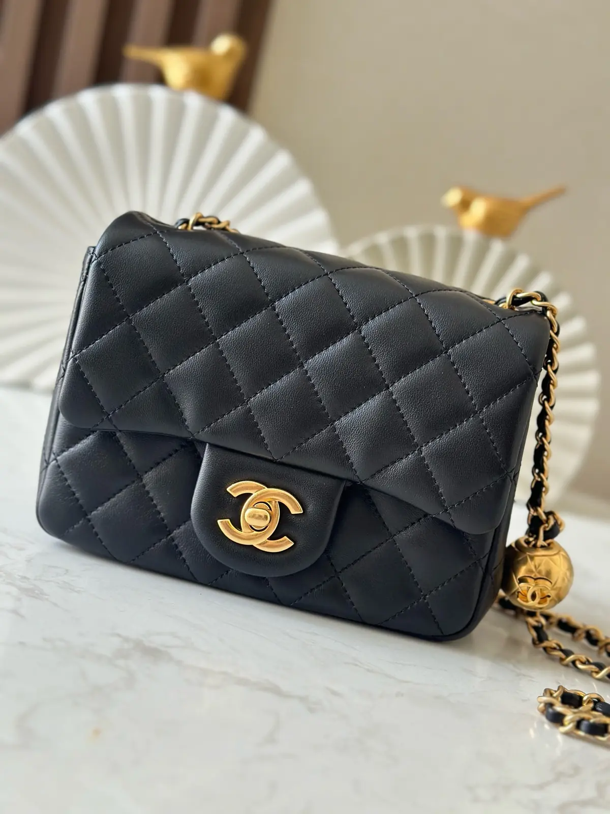Chanel Style Black Crossbody Bag Lookbook Reference image 1