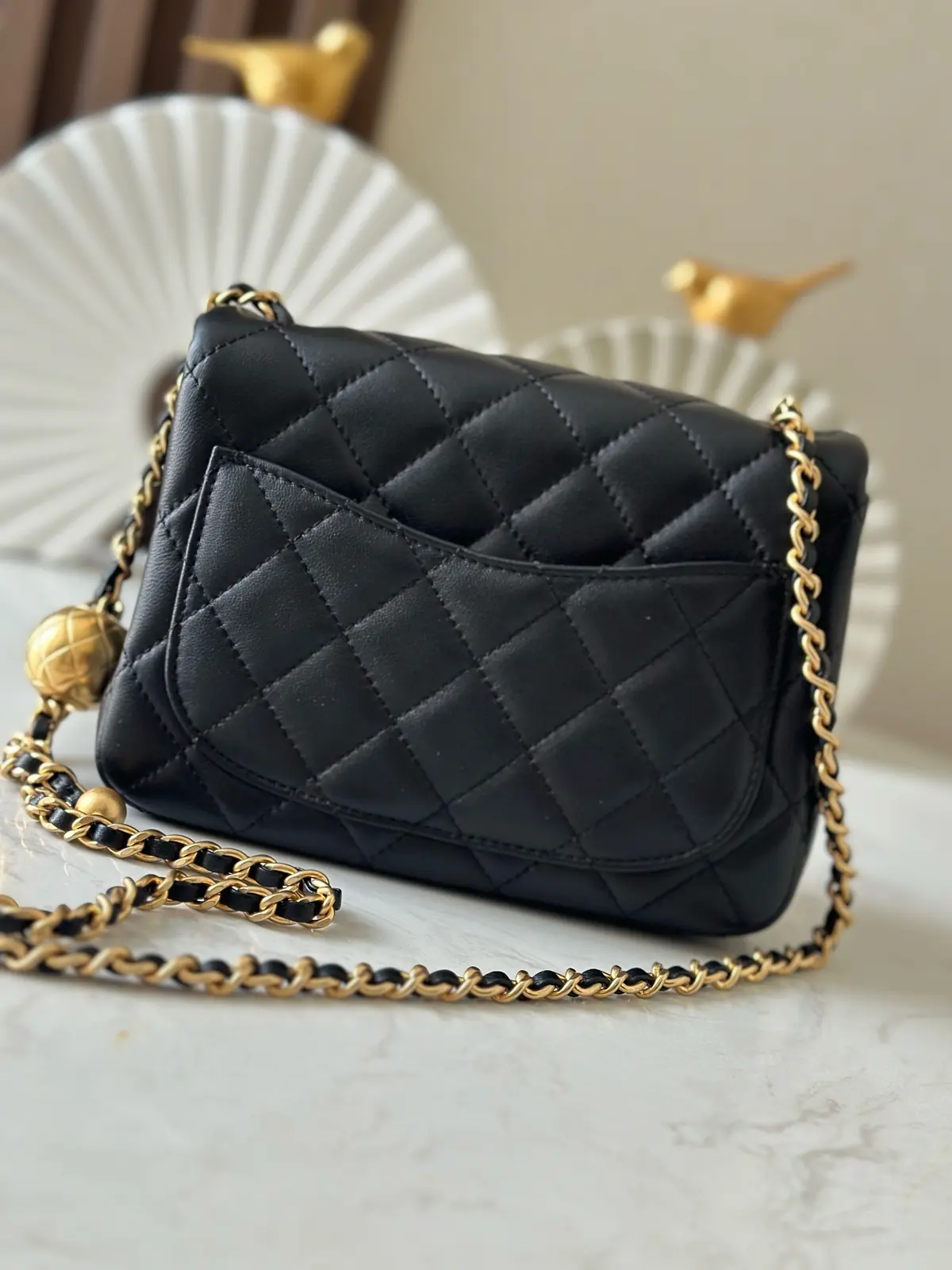 Chanel Style Black Crossbody Bag Lookbook Reference image 4