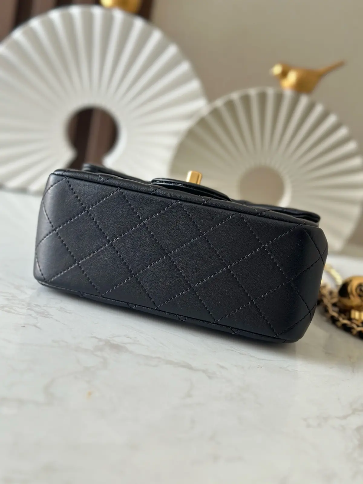 Chanel Style Black Crossbody Bag Lookbook Reference image 5