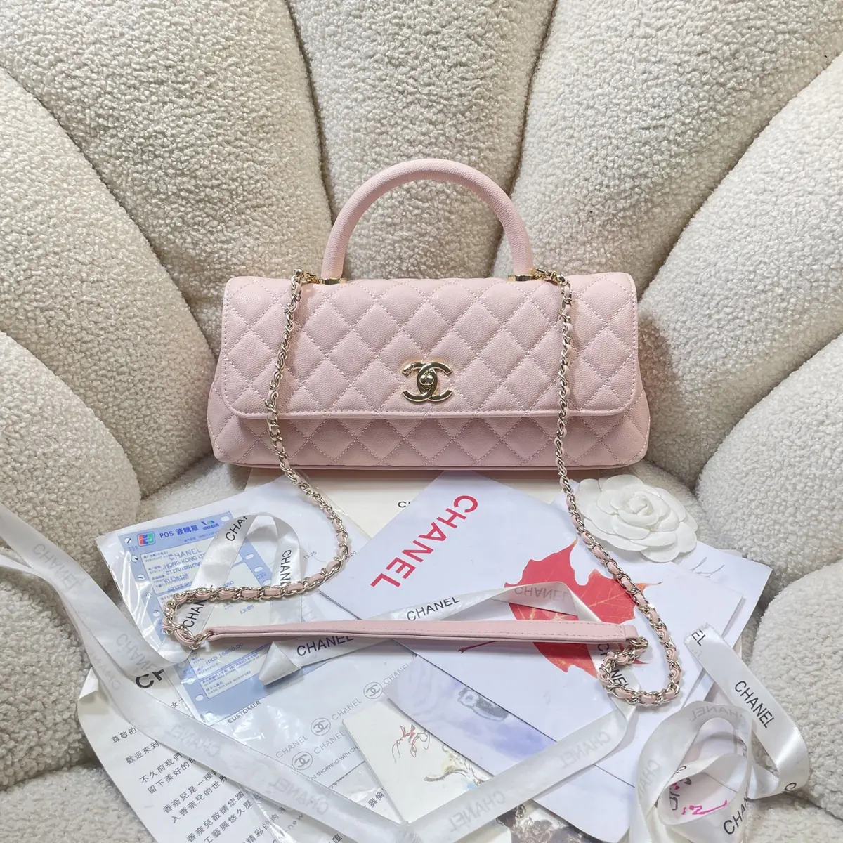 Chanel Style Black Leather Chain Bag Lookbook Reference image 1
