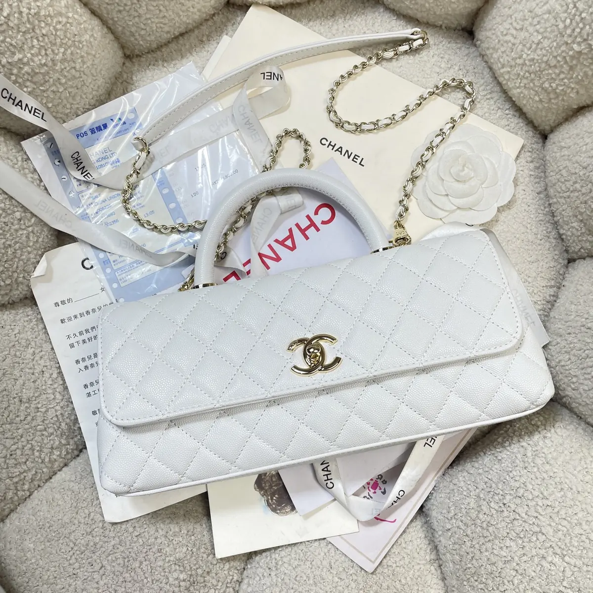 Chanel Style Black Leather Chain Bag Lookbook Reference image 5