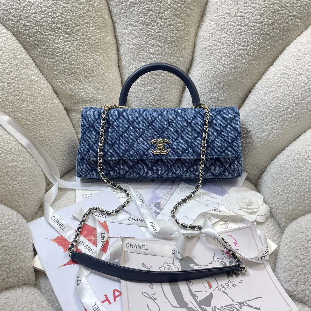 Chanel Style Black Leather Chain Bag Lookbook Reference image 1
