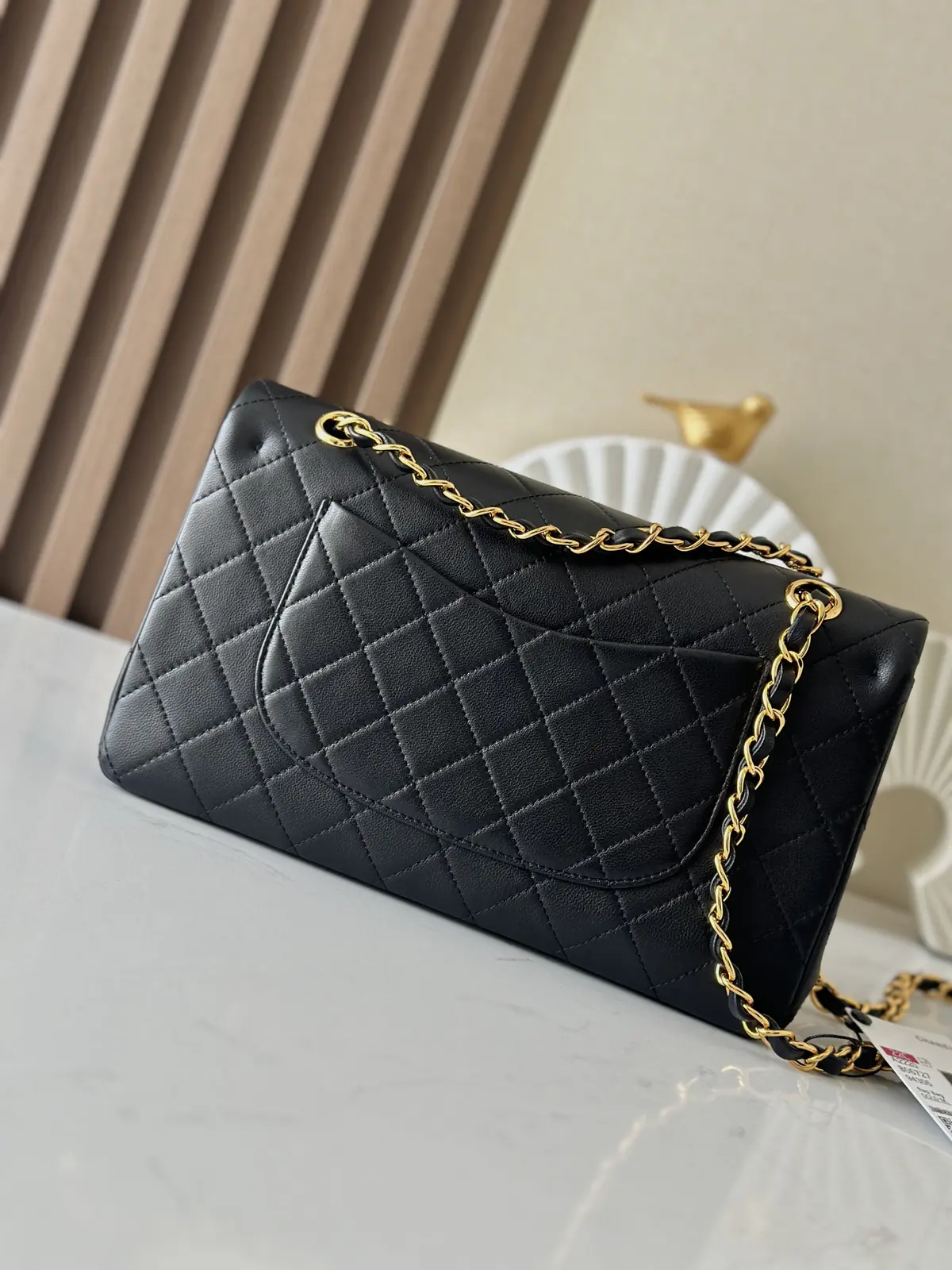 Chanel Style Black Leather Crossbody Bag Lookbook Reference image 2