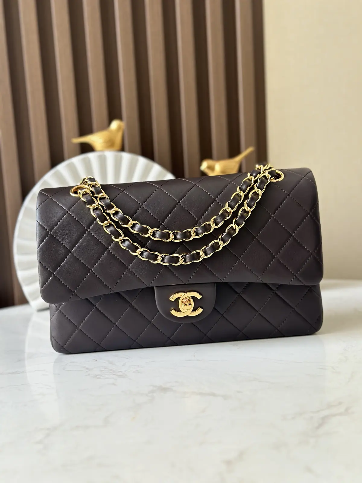 Chanel Style Black Leather Crossbody Bag Lookbook Reference image 1