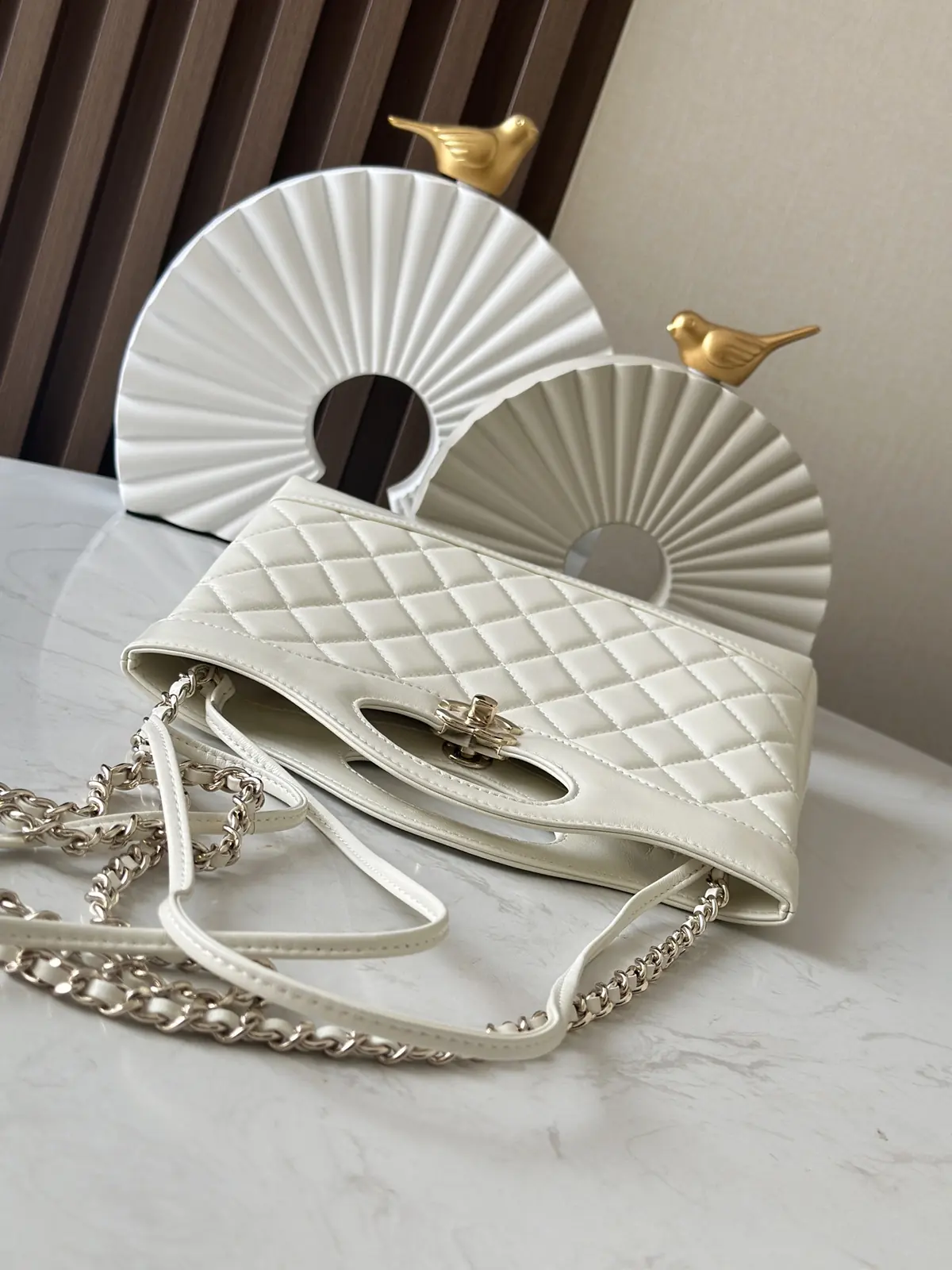 Chanel Style Black Leather Tote Bag Lookbook Reference image 2