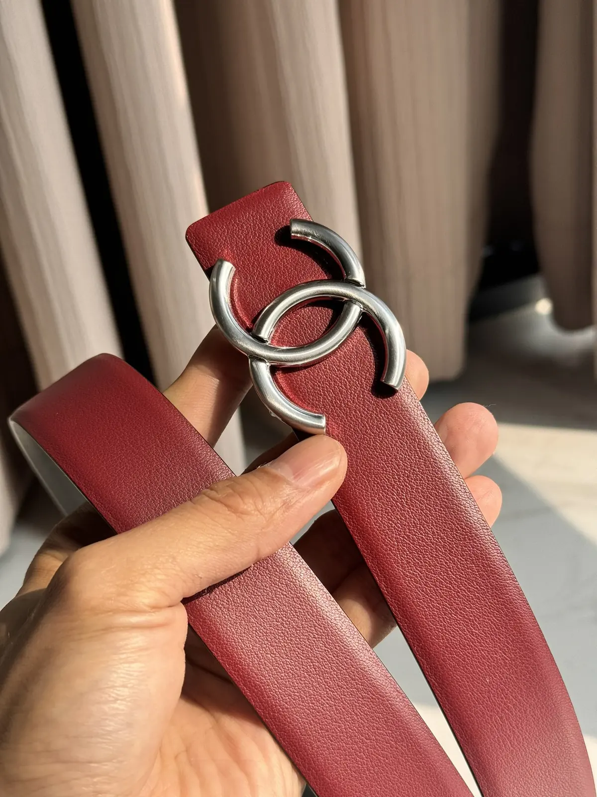 Chanel Style Black Leather Women's Belts Lookbook Reference image 1