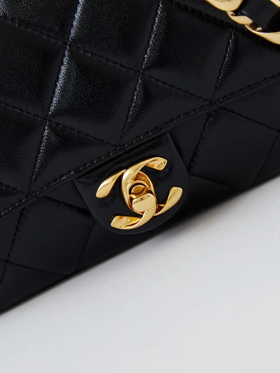 Chanel Style Black Shoulder Bag Bags Shoulder Bag detail image 2 from source 764329