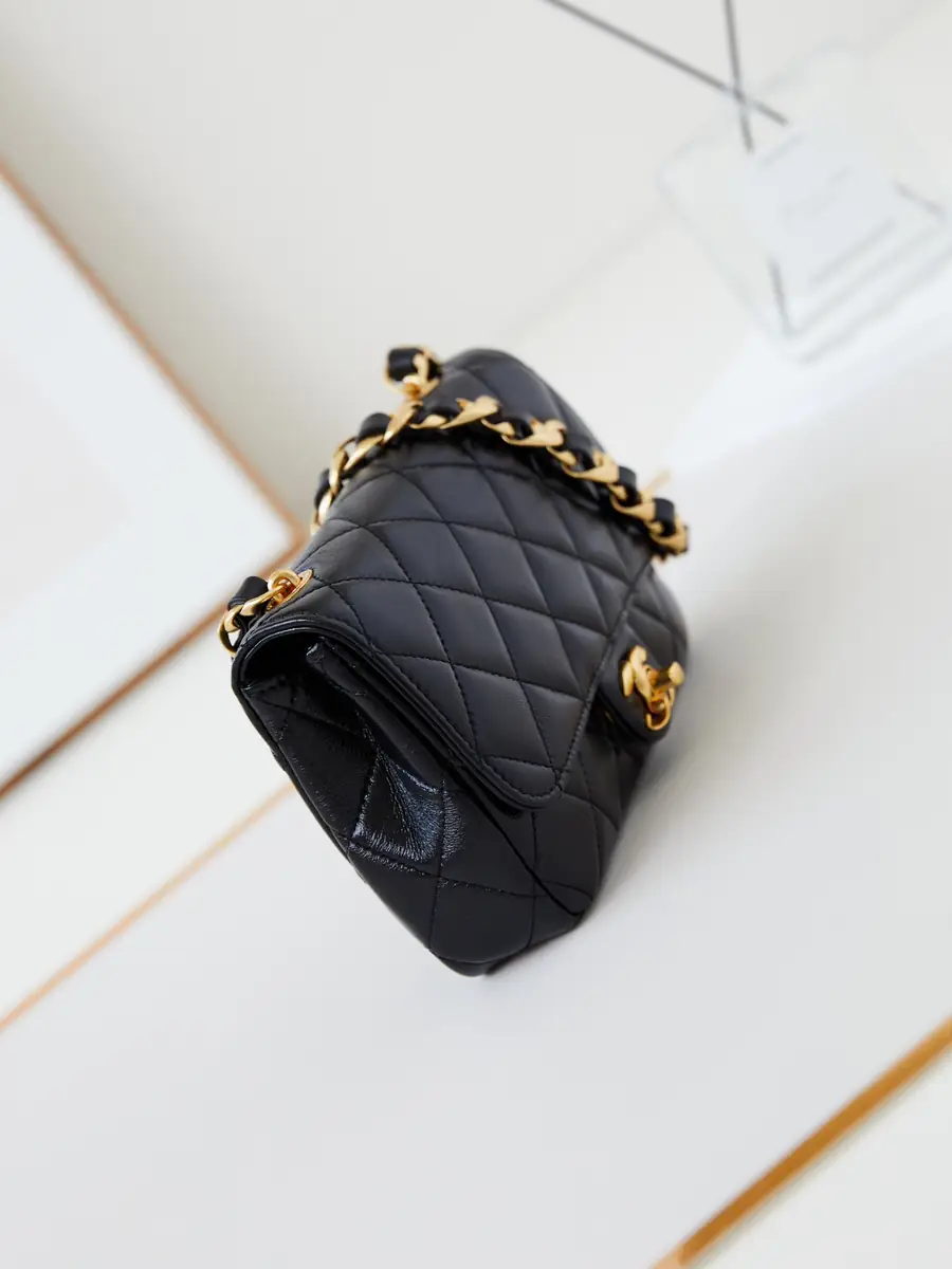 Chanel Style Black Shoulder Bag Bags Shoulder Bag detail image 3 from source 764329