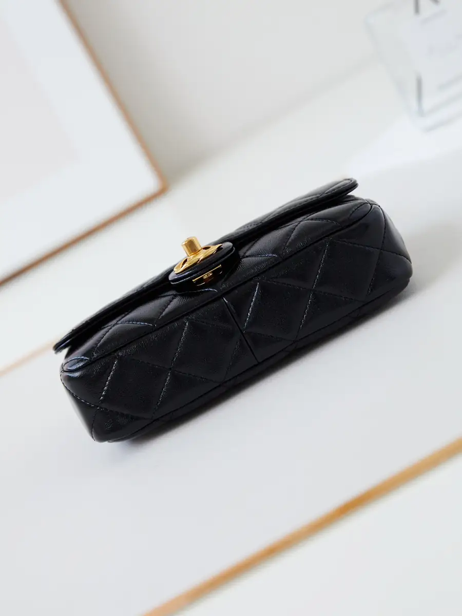Chanel Style Black Shoulder Bag Bags Shoulder Bag detail image 6 from source 764329