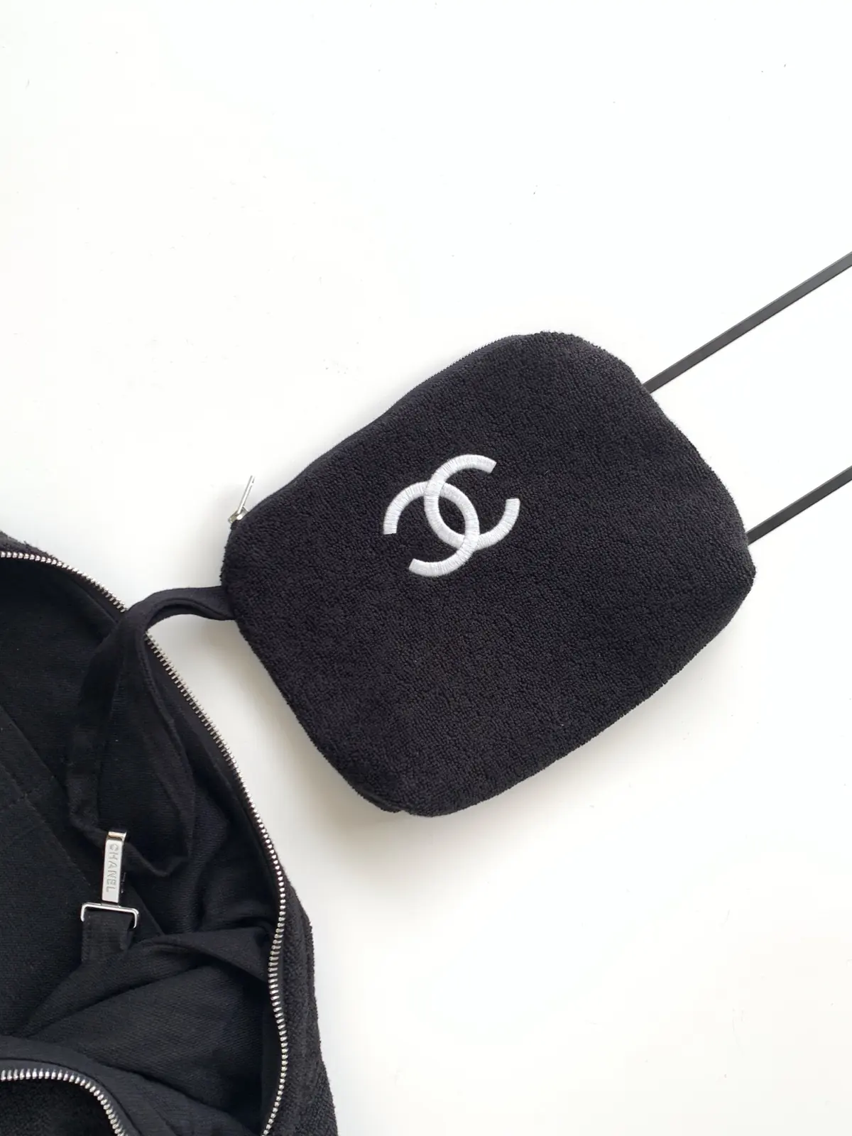 Chanel Style Black Top Handle Bag Lookbook Reference image 6