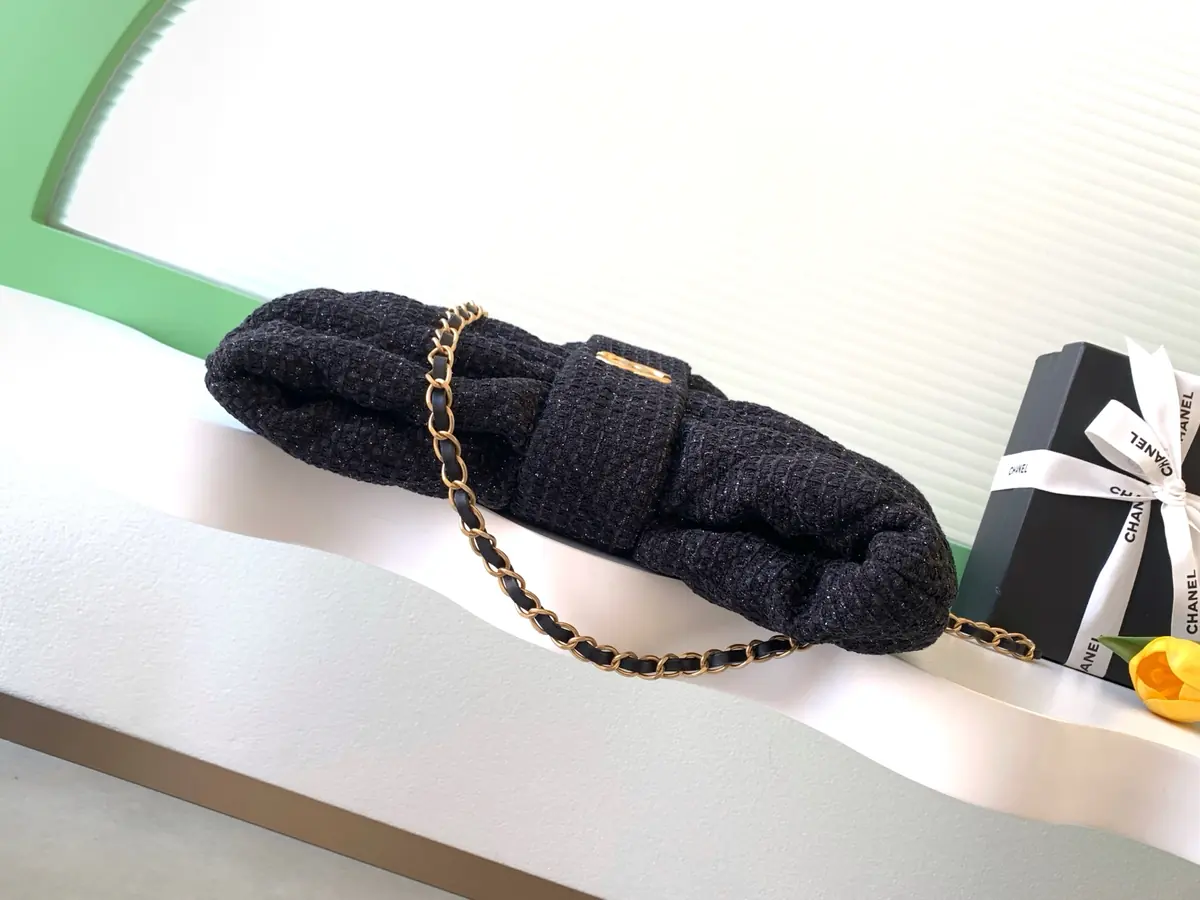 Chanel Style Denim Chain Bag Bags Chain Bag detail image 4 from source 765811