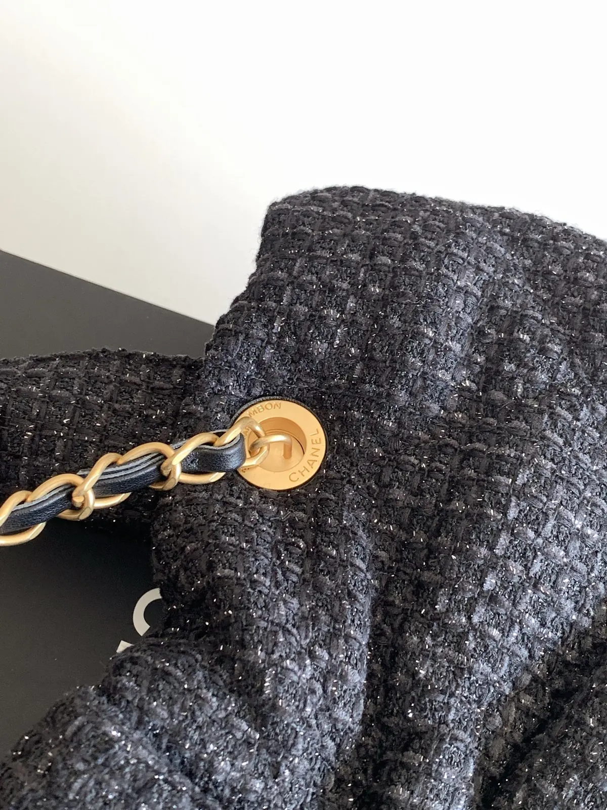Chanel Style Denim Chain Bag Bags Chain Bag detail image 6 from source 765811
