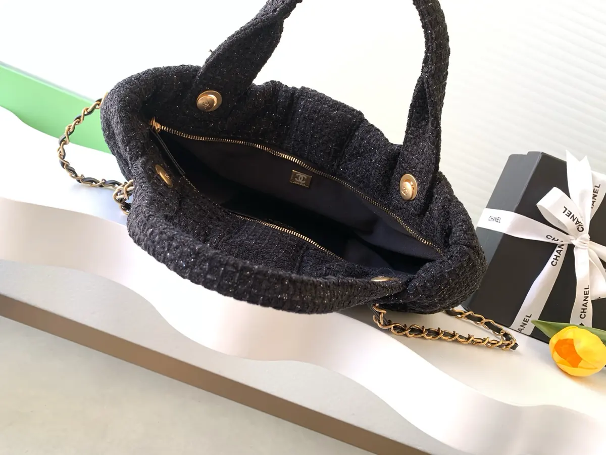 Chanel Style Denim Chain Bag Bags Chain Bag detail image 8 from source 765811