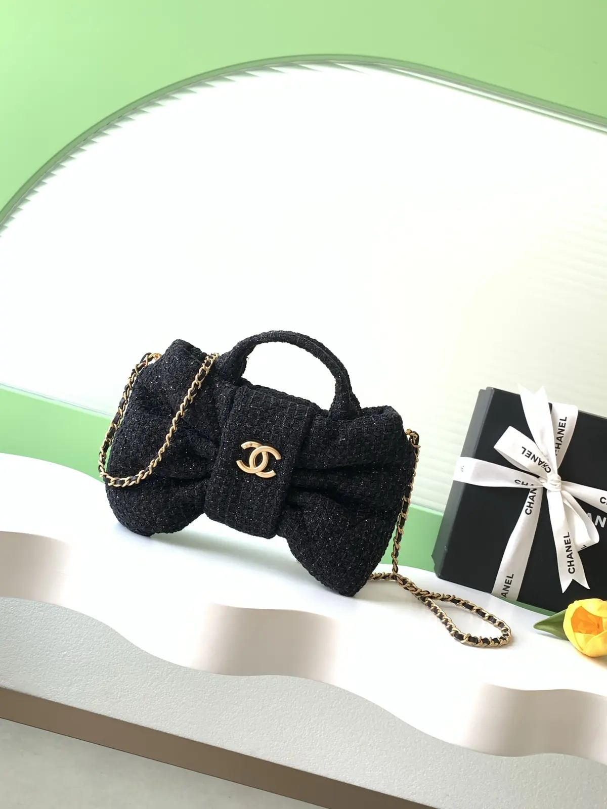 Chanel Style Denim Chain Bag Bags Chain Bag detail image 1 from source 765812