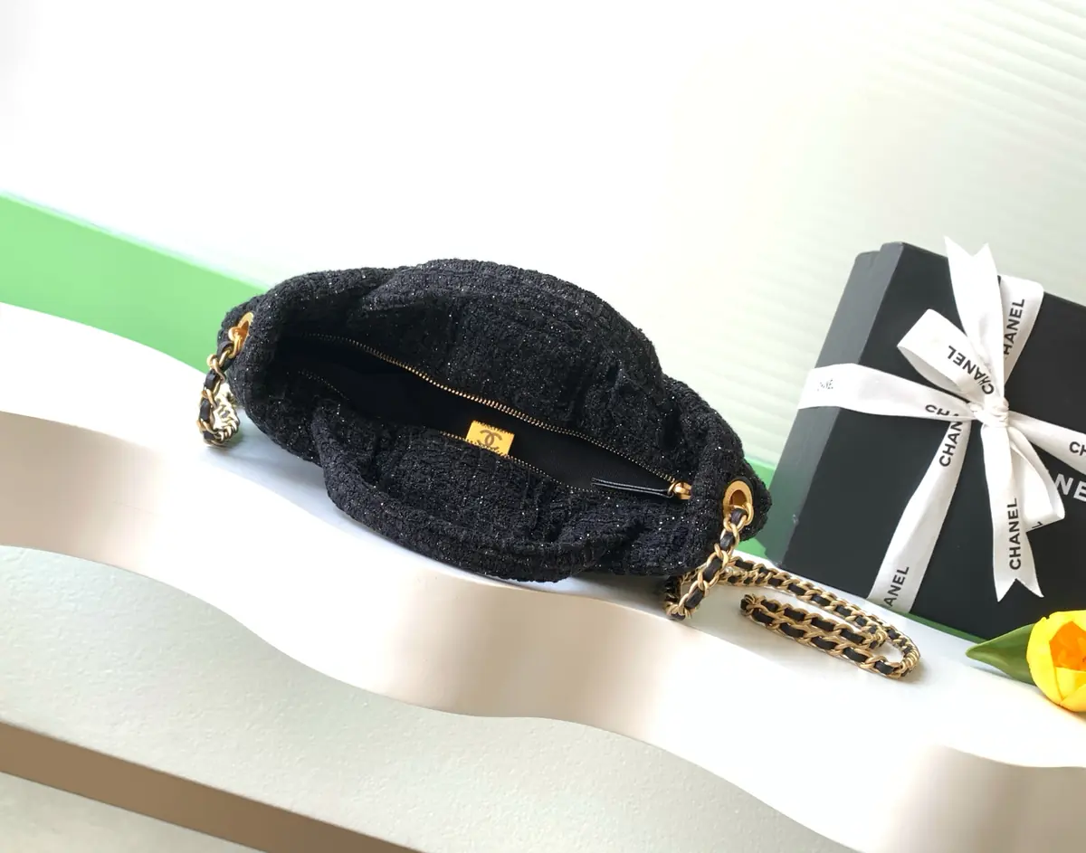 Chanel Style Denim Chain Bag Bags Chain Bag detail image 5 from source 765812