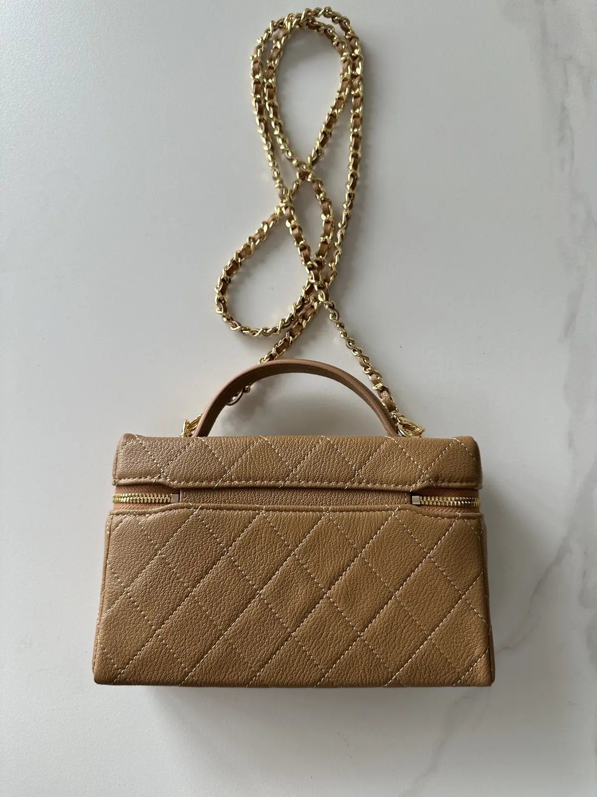 Chanel Style Gold Leather Bags Lookbook Reference image 2