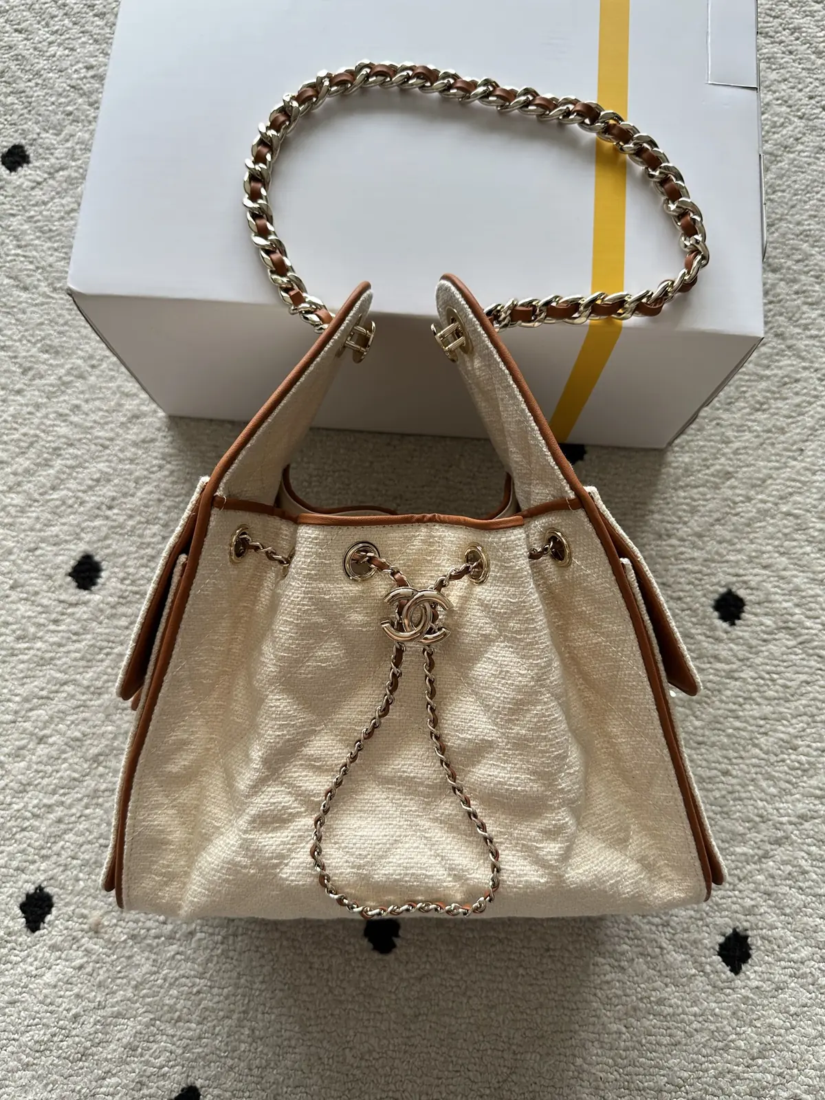 Chanel Style Gold Leather Bags Lookbook Reference image 1