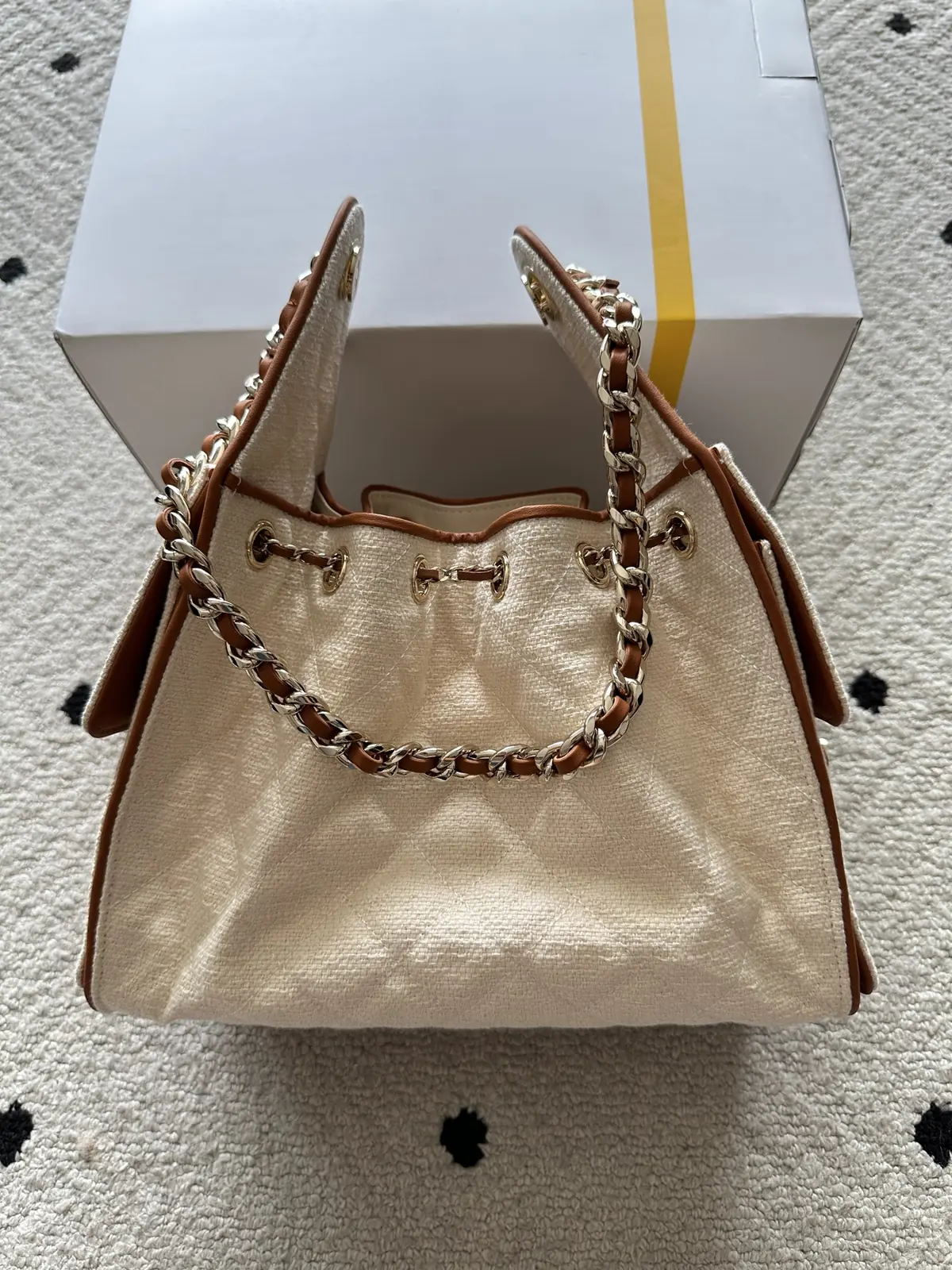 Chanel Style Gold Leather Bags Lookbook Reference image 2