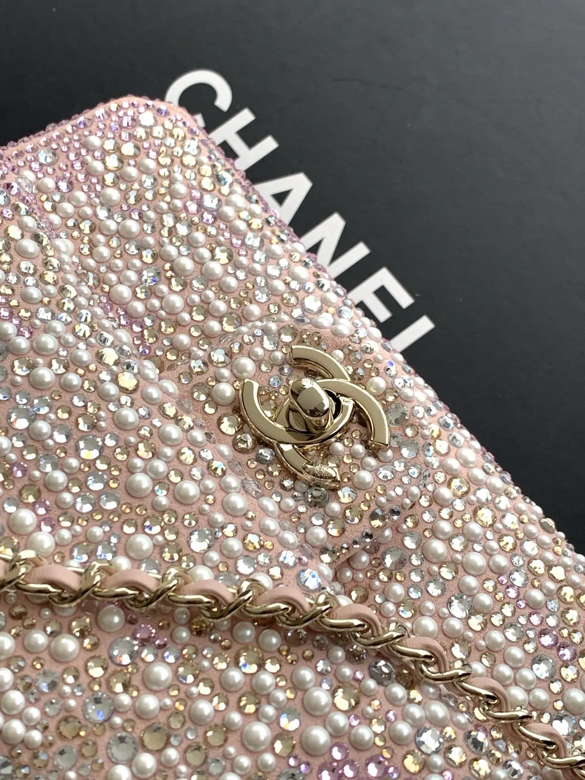 Chanel Style Grey Chain Bag Lookbook Reference image 5