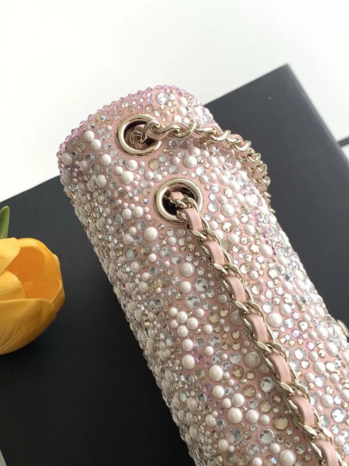 Chanel Style Grey Chain Bag Lookbook Reference image 6