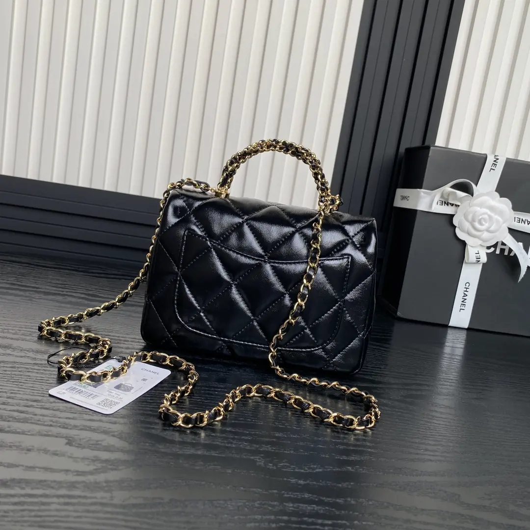 Chanel Style Leather Bag Bags Bag detail image 2 from source 764351