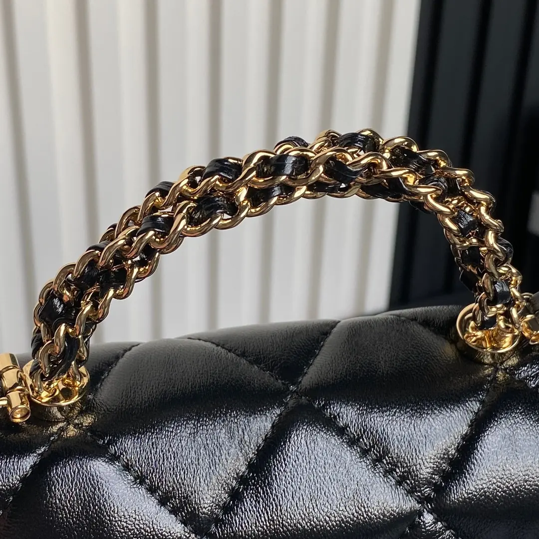 Chanel Style Leather Bag Bags Bag detail image 3 from source 764351