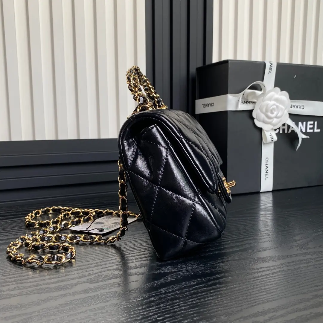 Chanel Style Leather Bag Bags Bag detail image 4 from source 764351