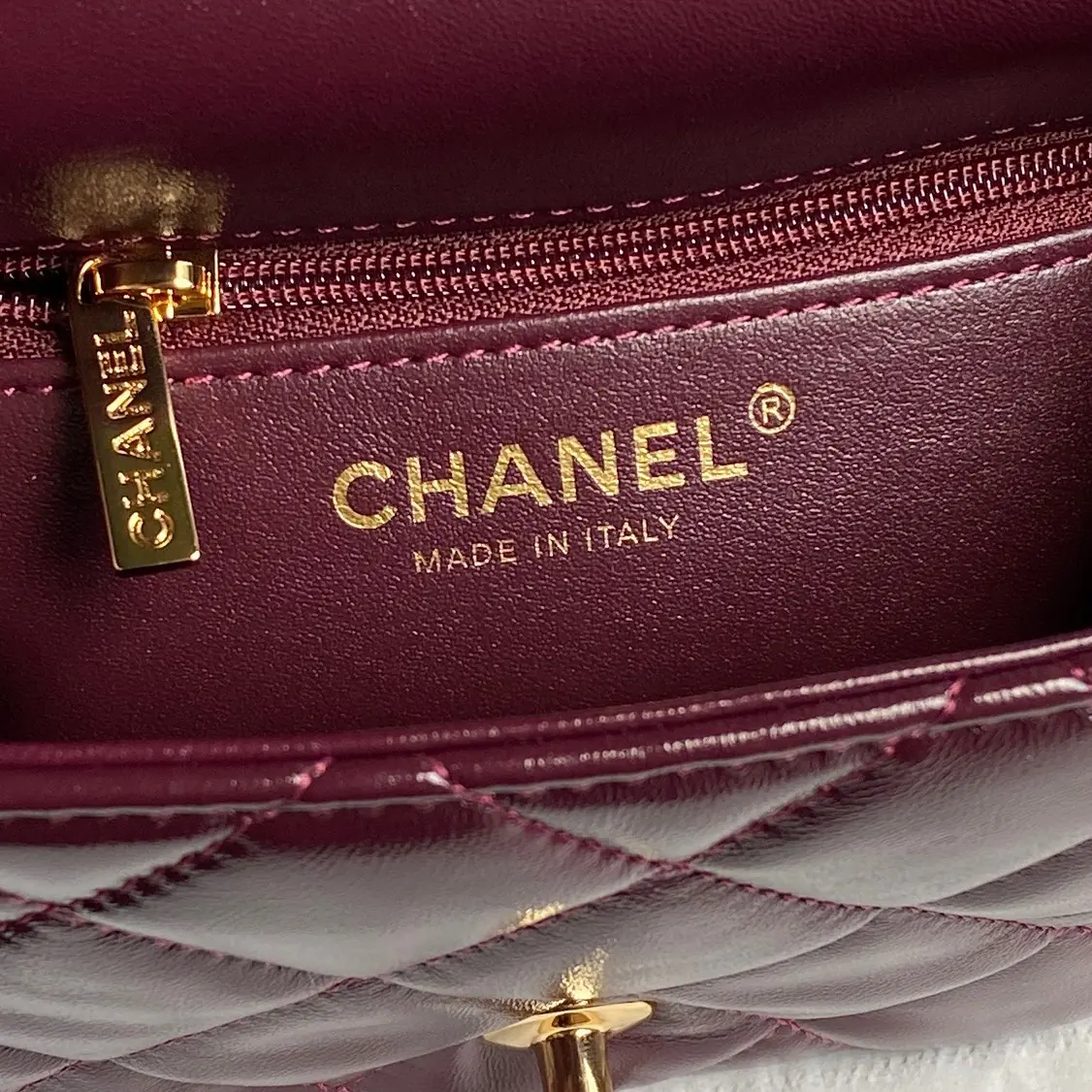 Chanel Style Leather Bag Bags Bag detail image 9 from source 764352