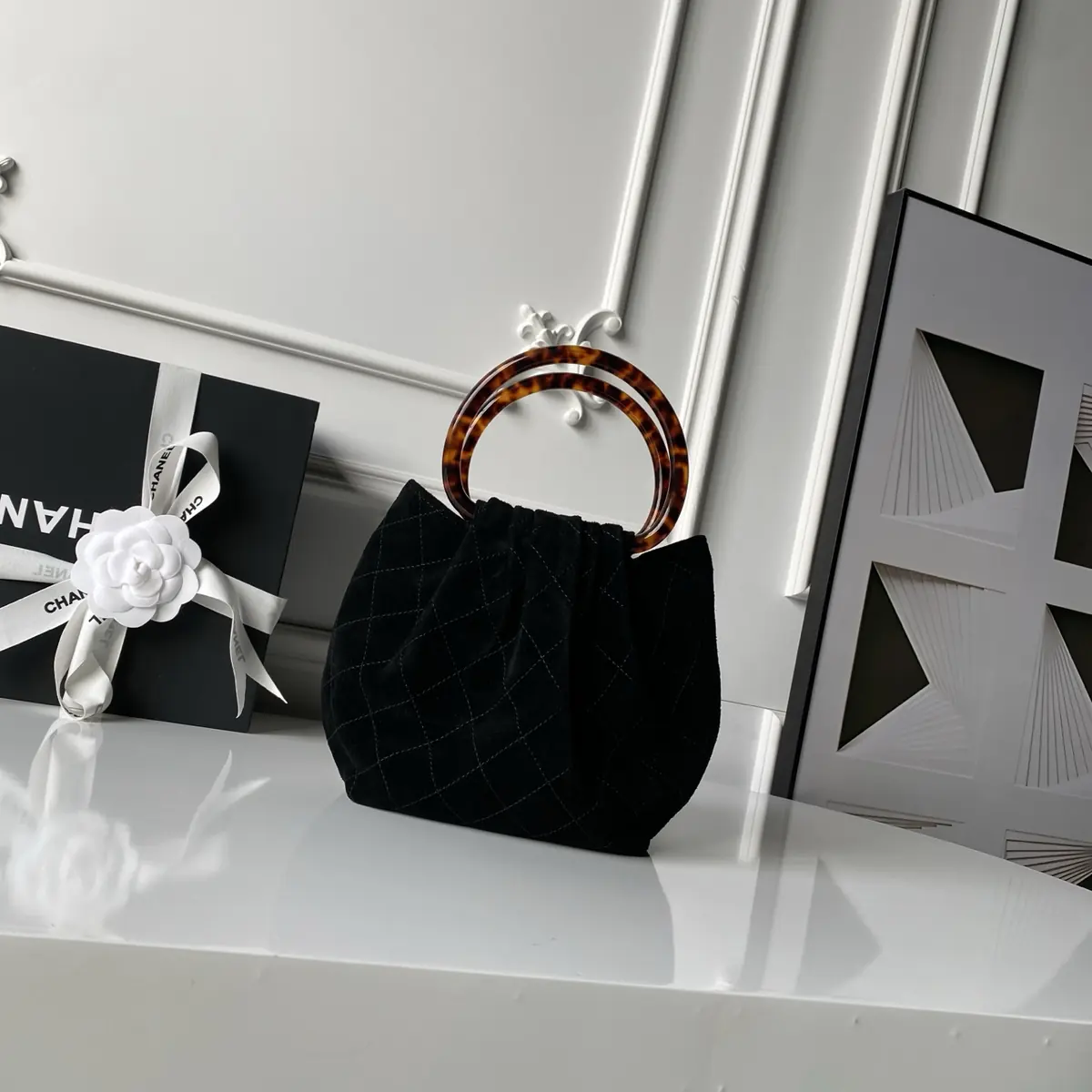 Chanel Style Leather Bag Bags Bag detail image 2 from source 764376