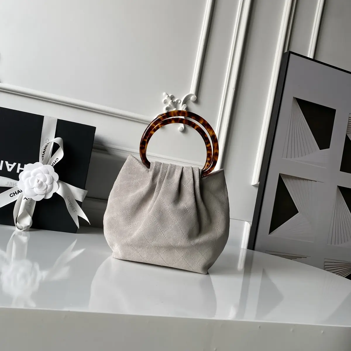 Chanel Style Leather Bag Bags Bag detail image 2 from source 764378