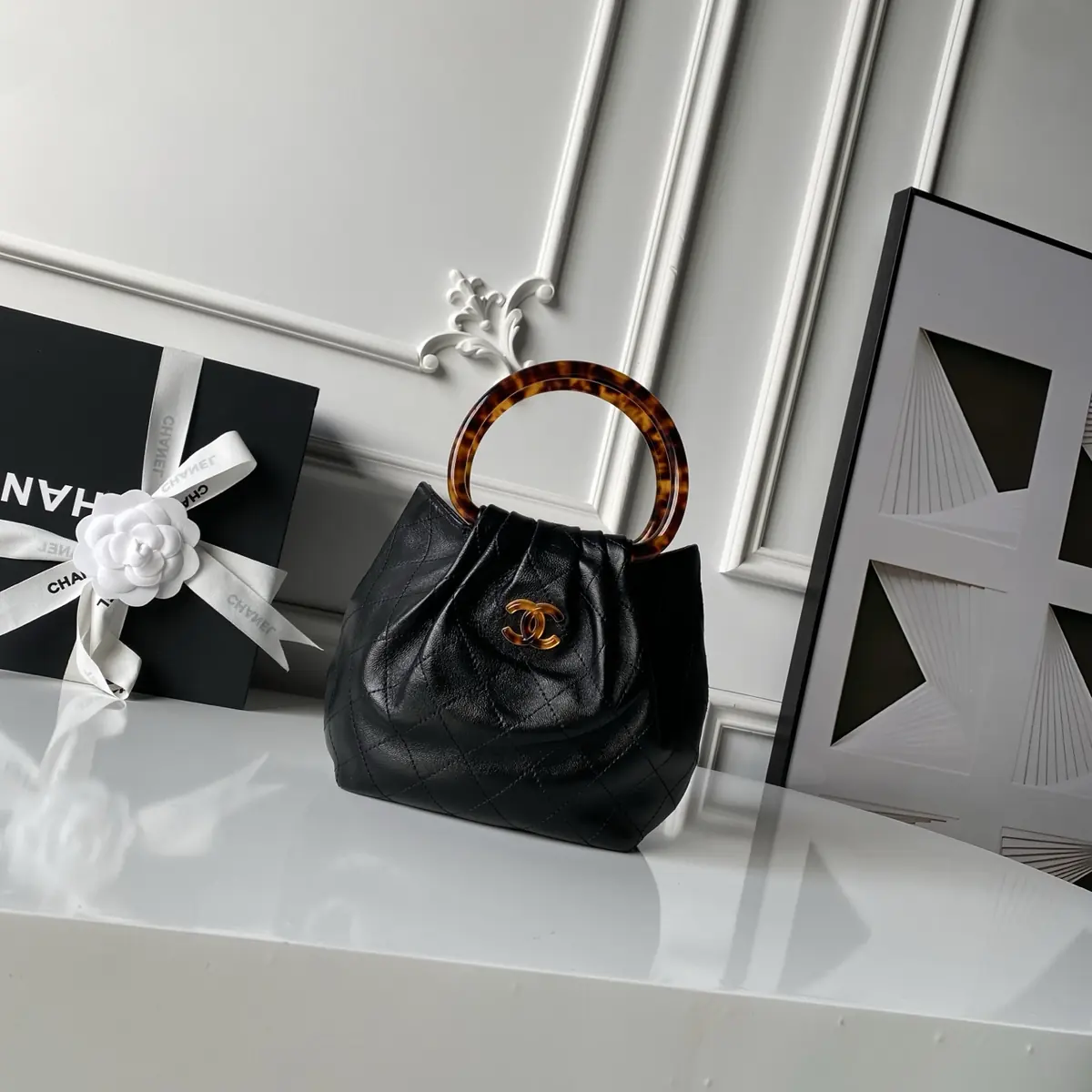 Chanel Style Leather Bag Bags Bag detail image 1 from source 764379
