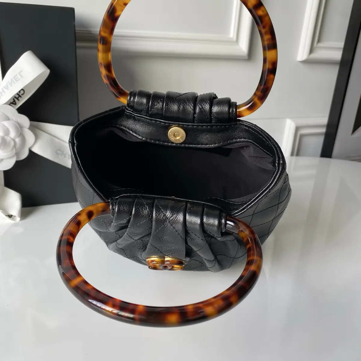 Chanel Style Leather Bag Bags Bag detail image 8 from source 764379