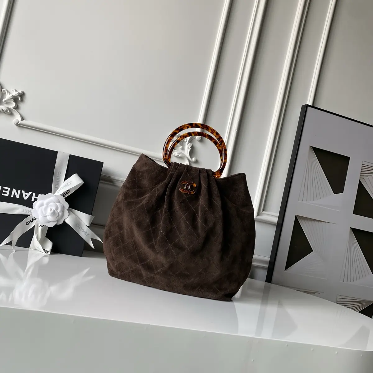 Chanel Style Leather Bag Bags Bag detail image 1 from source 764381