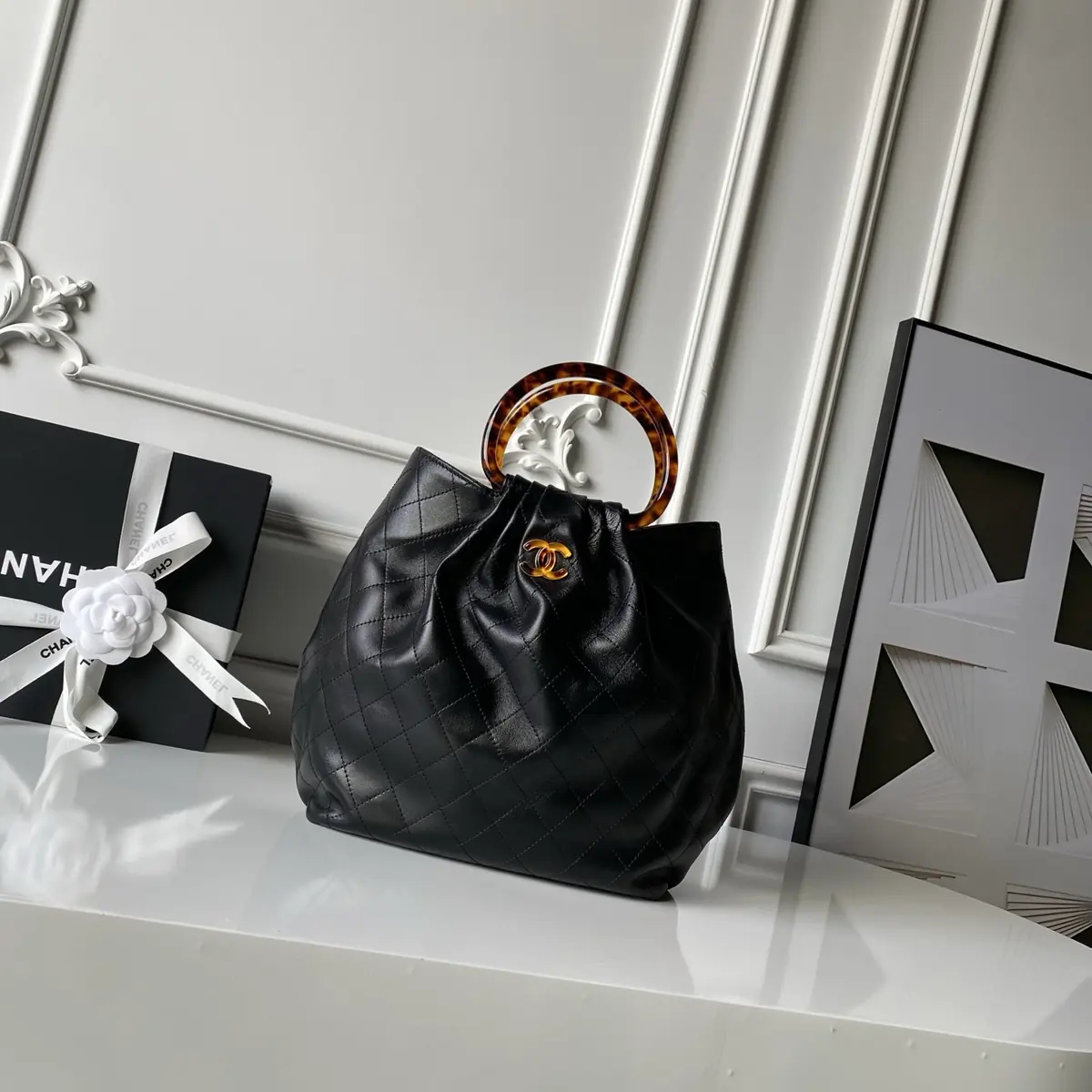 Chanel Style Leather Bag Bags Bag detail image 1 from source 764383