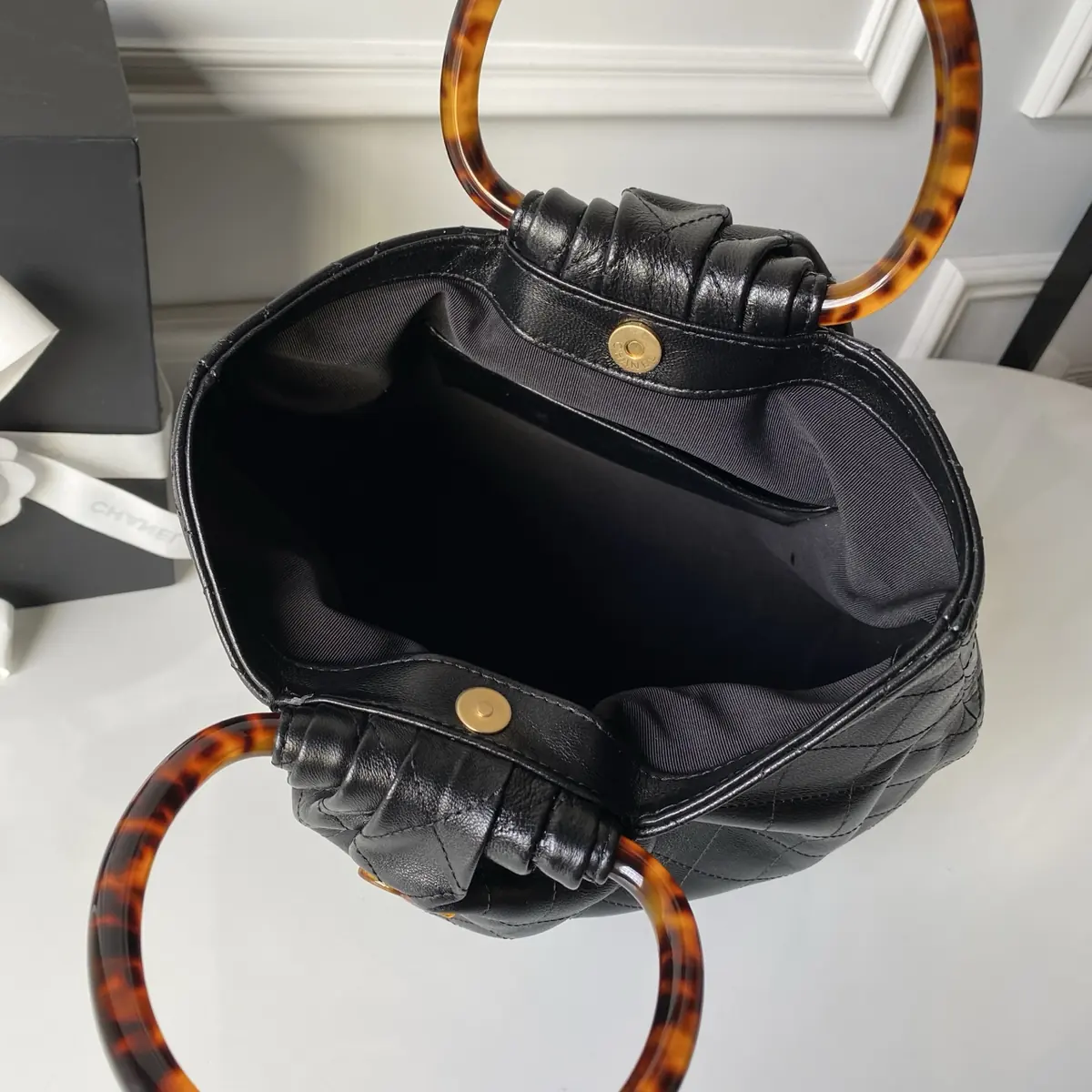 Chanel Style Leather Bag Bags Bag detail image 7 from source 764383