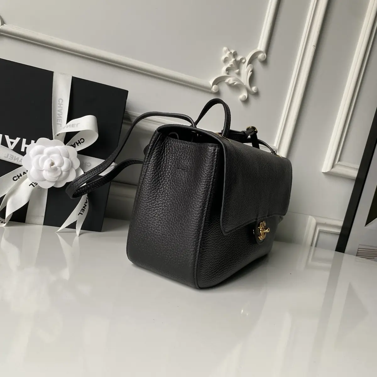 Chanel Style Leather Bag Lookbook Reference image 5