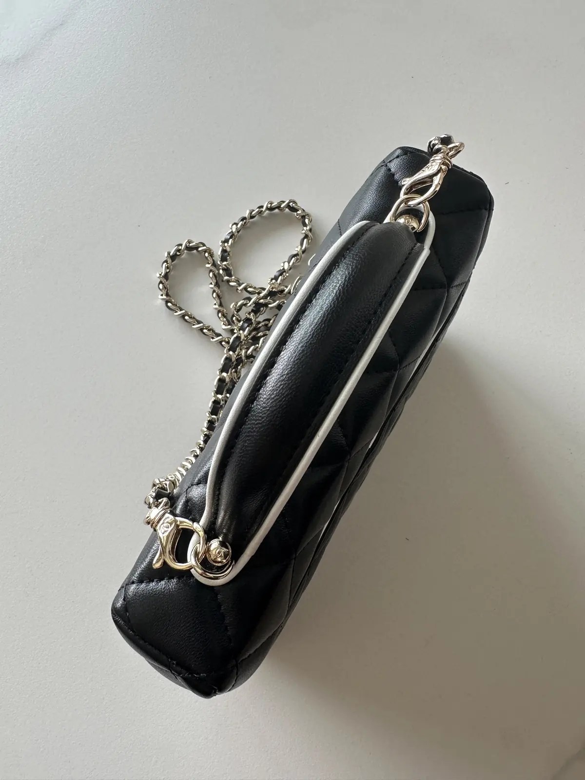 Chanel Leather Bag Lookbook Bags Bag detail image 3 from source 786004