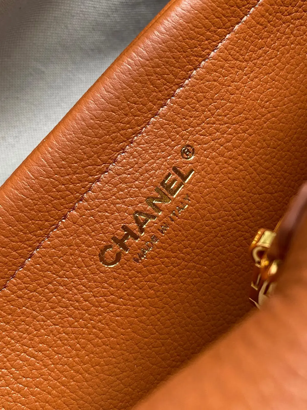 Chanel Leather Bag Lookbook Bags Bag detail image 7 from source 786007