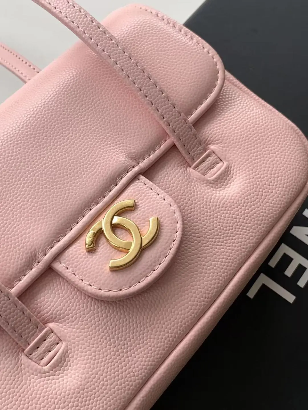 Chanel Style Leather Card Holder Lookbook Reference image 6