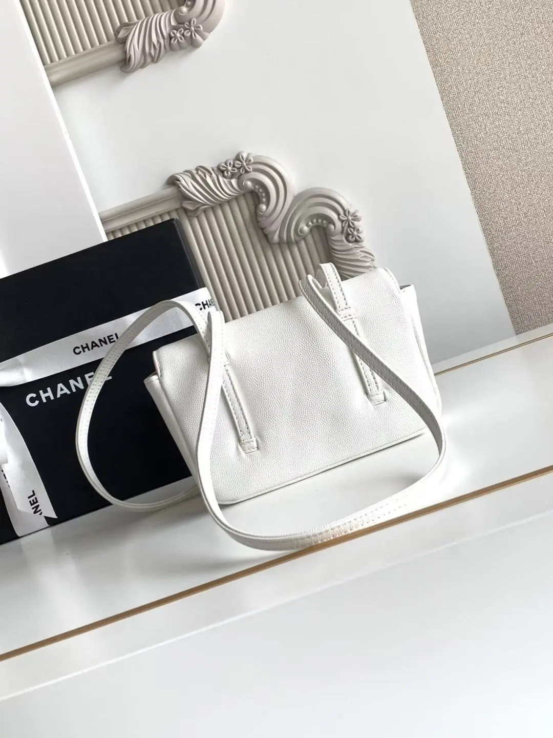 Chanel Style Leather Card Holder Lookbook Reference image 3