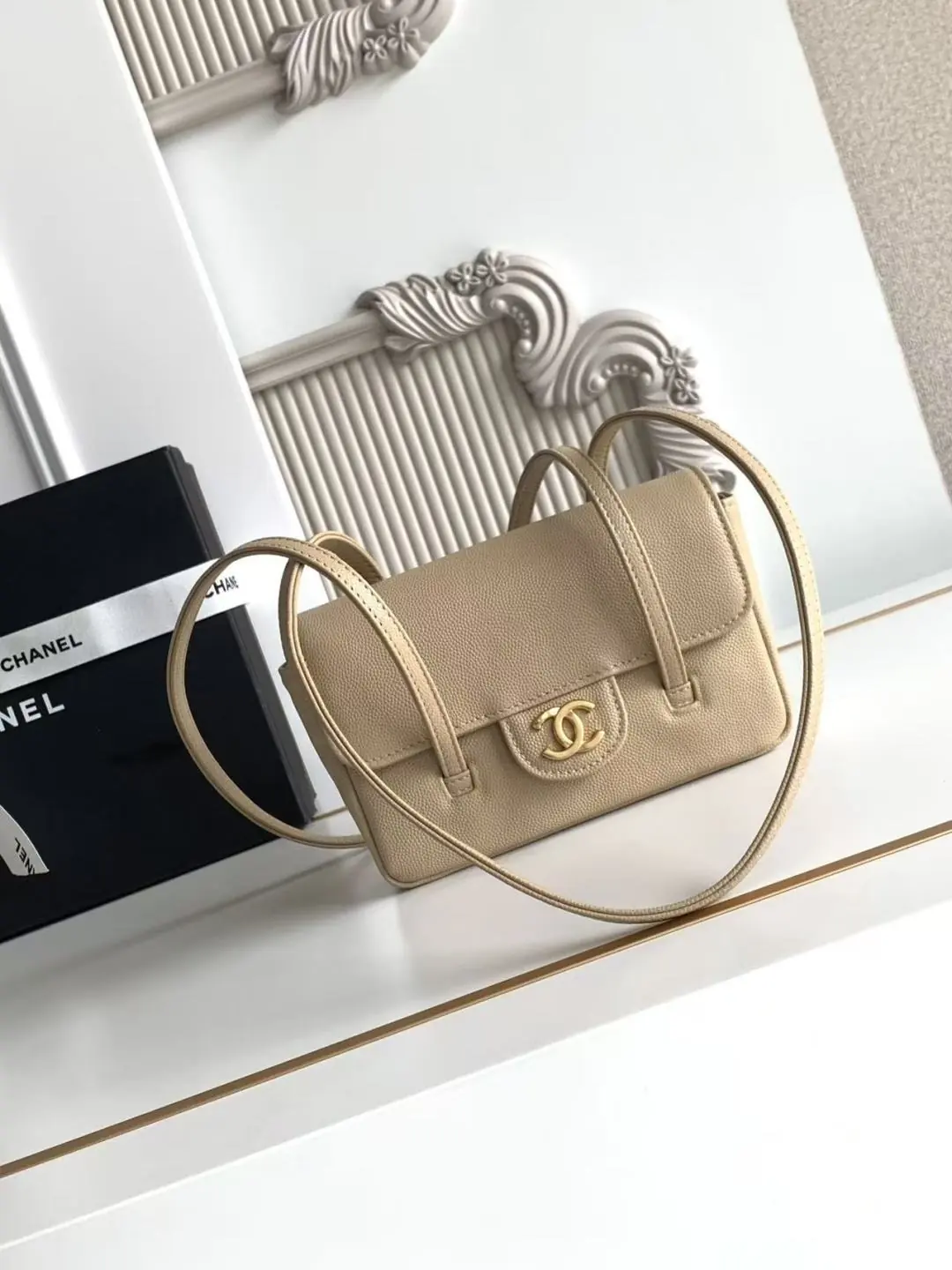 Chanel Style Leather Card Holder Lookbook Reference image 2